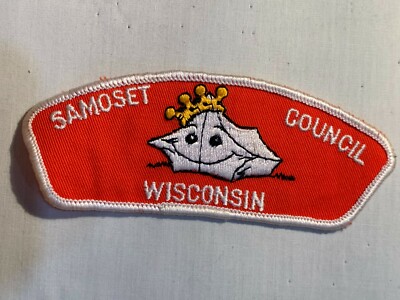 Samoset Council twill gauze glue spot BSA CSP Patch