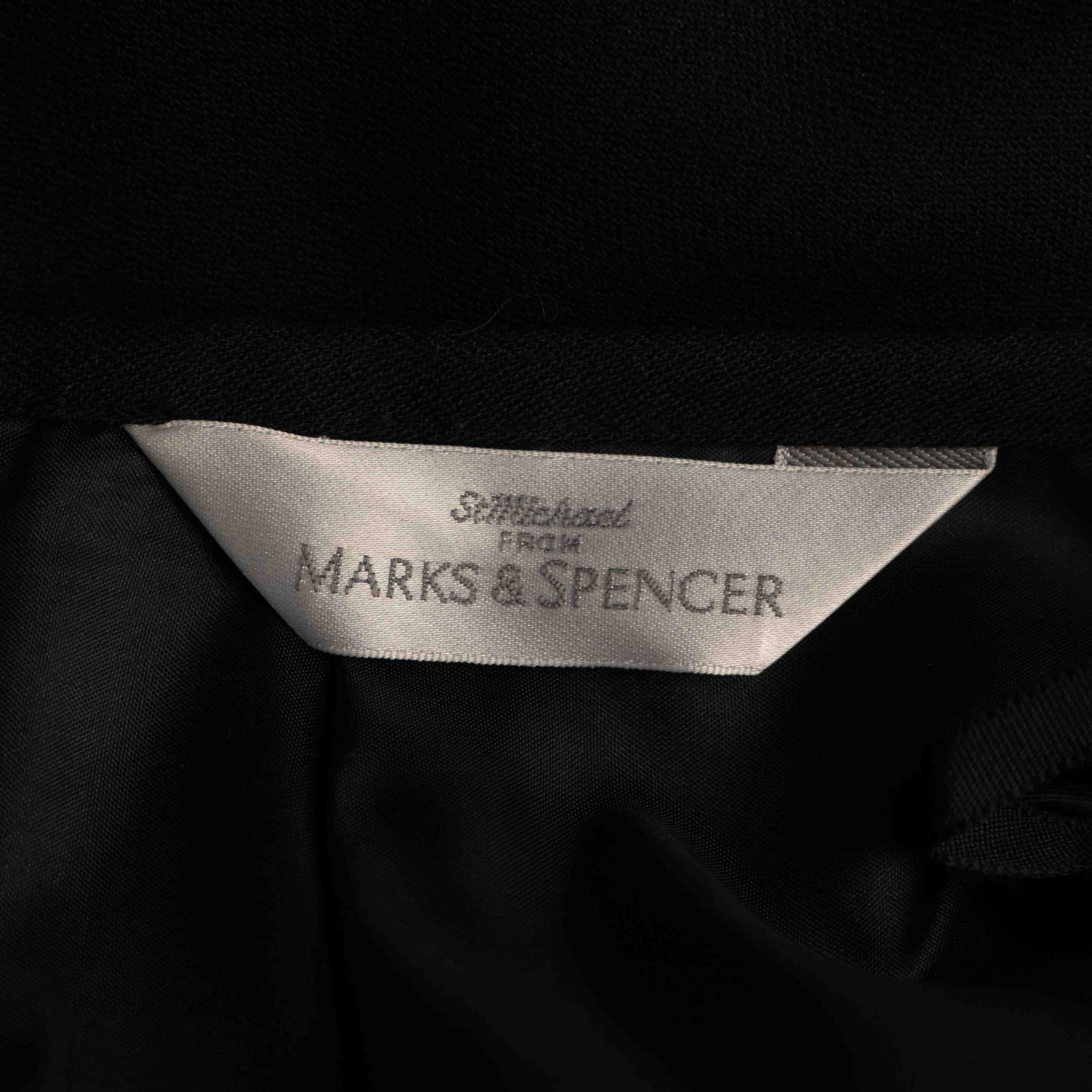 M&S Black Size 12 Skirt Pre-Owned image 4