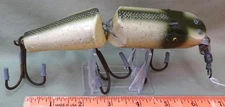 Creek Chub Bait Co.  6 1/4" Jointed Striper Pikie, #6818, C. 1950-78