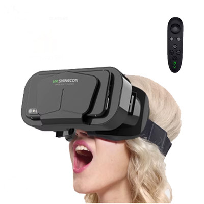 VR Glasses 3D Headset Virtual Reality Devices Helmet VR Lenses Goggle Smartphone