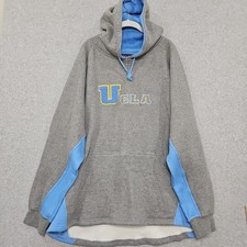 UCLA BRUINS Team Edition Hoodie Sweatshirt Officially Licensed L Gray Oversized