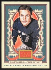 2013 Panini Golden Age Doak Walker #44 Detroit Lions