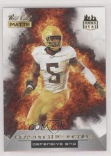 2022 Wild Card MATTE Rookie Heat White - Orange Flames Kayvon Thibodeaux RC 2qw. rookie card picture