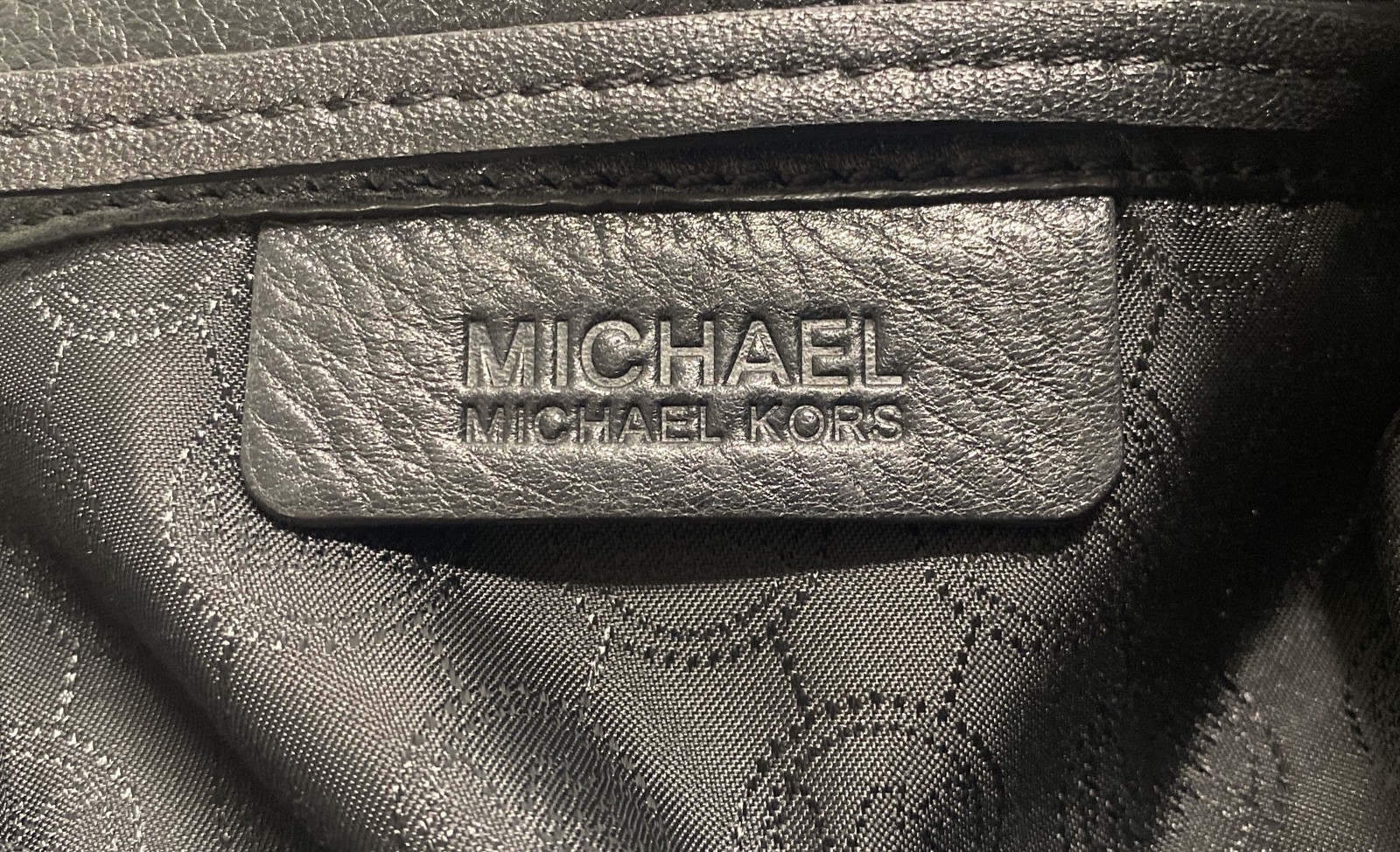 Michael Kors Black Hamilton Solid Leather Satchel… - image 5