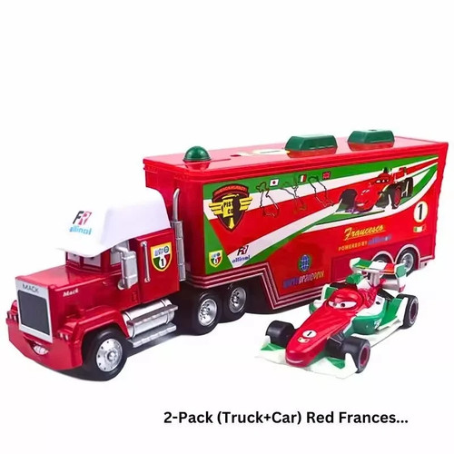 Set of 2 Pixar Cars , Tommy Highbanks Hauler Truck Alloy Model Gifts - Picture 5 of 15