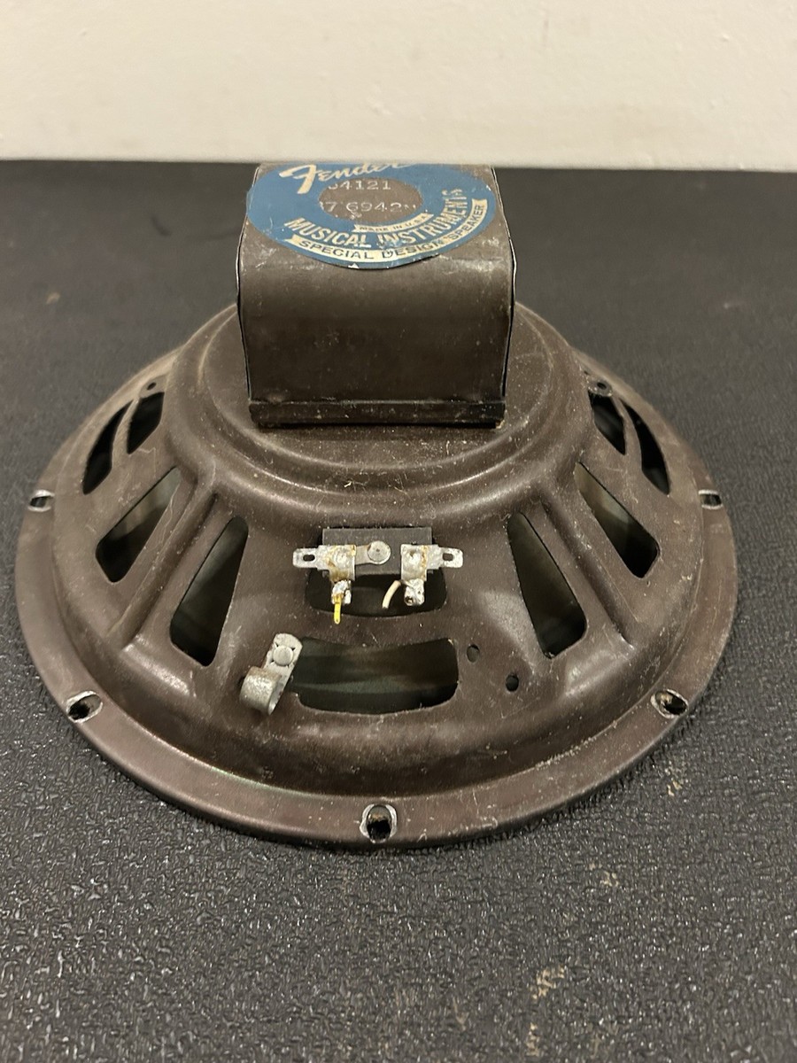 1969 CTS Fender Super Reverb 10'' Speaker Alnico Vintage Re-cone