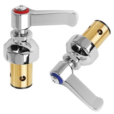 Handle Stem Assembly Hot & Cold Fits for T&S Brass Faucets Replace 002713-40 ...