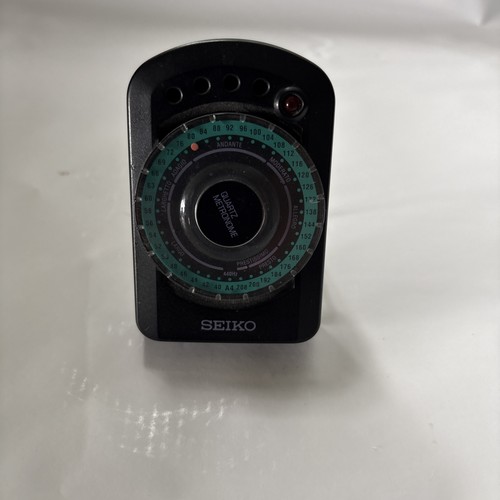 Seiko SQ-44 Quartz Metronome Tested Working New Battery