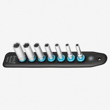 Hazet 850lg-sr7 Smartrail 14 Metric Deep Socket Set 7 Pieces Hazet 850lg-sr7 Smartrail 14 Metric Deep Socket Set 7 Pieces