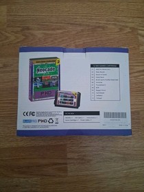 Handheld Sega Genesis Console 16Bit Pocket HDTV Output, Game Cartridge Included