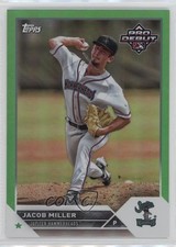 2023 Topps Pro Debut Green Foil 22/99 Jacob Miller #PD-118 0q1p