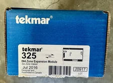 Tekmar 325 Zone Expansion Module - 6 Zone valves