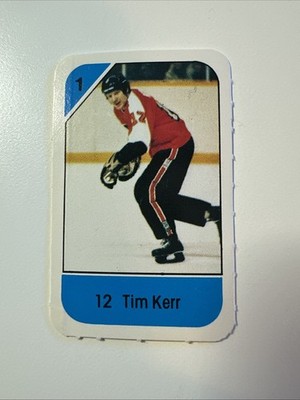 1982-83 Post Cereal Tim Kerr Philadelphia Flyers