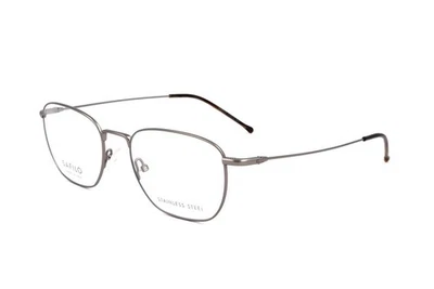 Safilo LINEA 06 R80 MATTE RUTHENIUM 54/20/145 Herren Brillen
