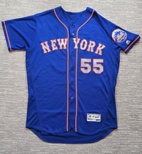 New York Mets Game Issued Neil Ramirez 55 Majestic Jersey Size 48 Alternate