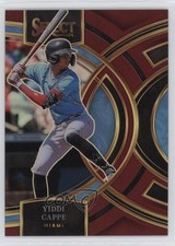 2024 Panini Select Premier Level Maroon Prizm 11/149 Yiddi Cappe #90 16wc