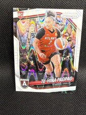 Te-Hina Paopao 2025 Panini Prizm White Seismic Rookie RC #61 WNBA Atlanta Dream