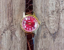 Chaika Russian mechanical red women's watch