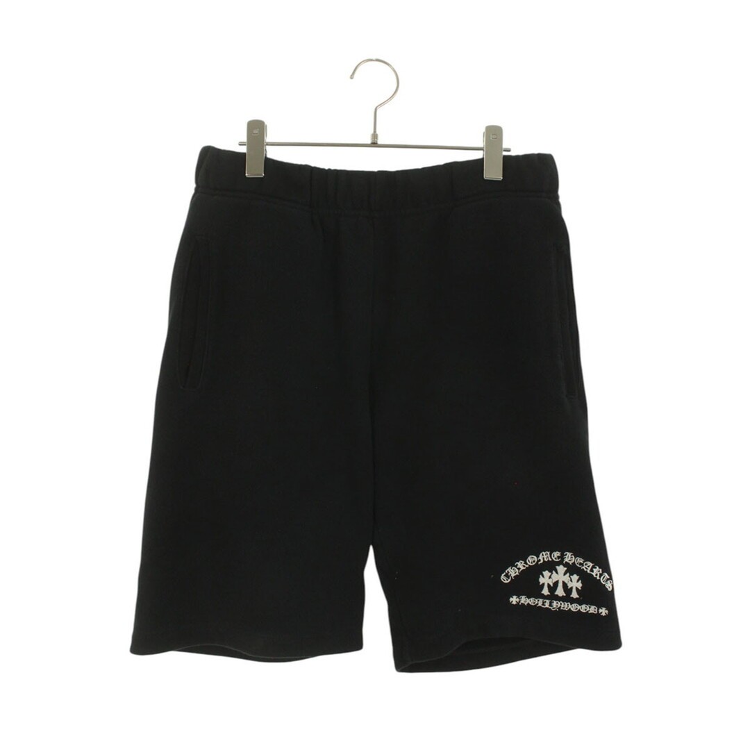 CHROME HEARTS SAILIN ON HLF PNTS Cross Embroidered Sweat Shorts Mens S Used 599d thumbnail 2