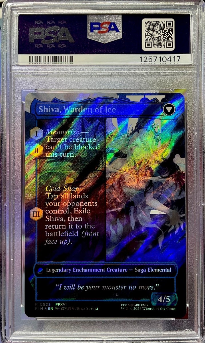 Jill, Shiva's Dominant (Borderless) (Surge Foil) Final Fantasy
