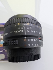 Nikon AF Nikkor 50mm f/1.8D Lens + Hoya 52mm Circular Polariser & ND2 Filters