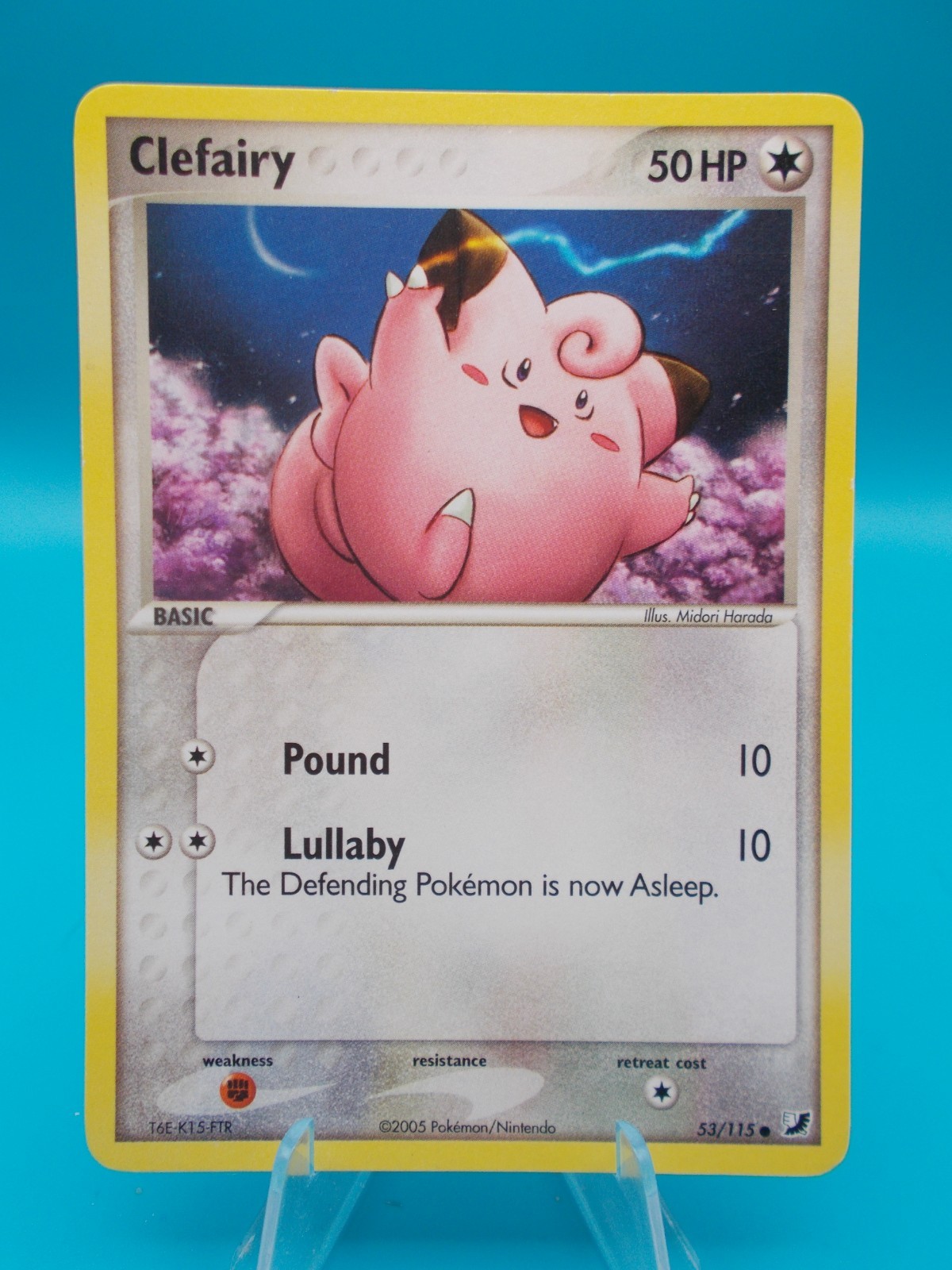 Clefairy 53/115 Unseen Forces Pokémon TCG Regular Near Mint/Mint