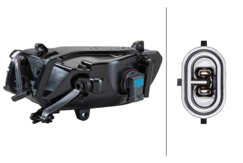 Conjunto de lâmpada de neblina Hella 354842021 H11 para 08-10 Audi A8 Quattro S8 - Imagem 2 de 2