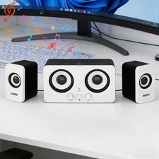 Altavoces de computadora de 3 canales 4 altavoces con cable USB sonido estéreo de escritorio para PC nuevos