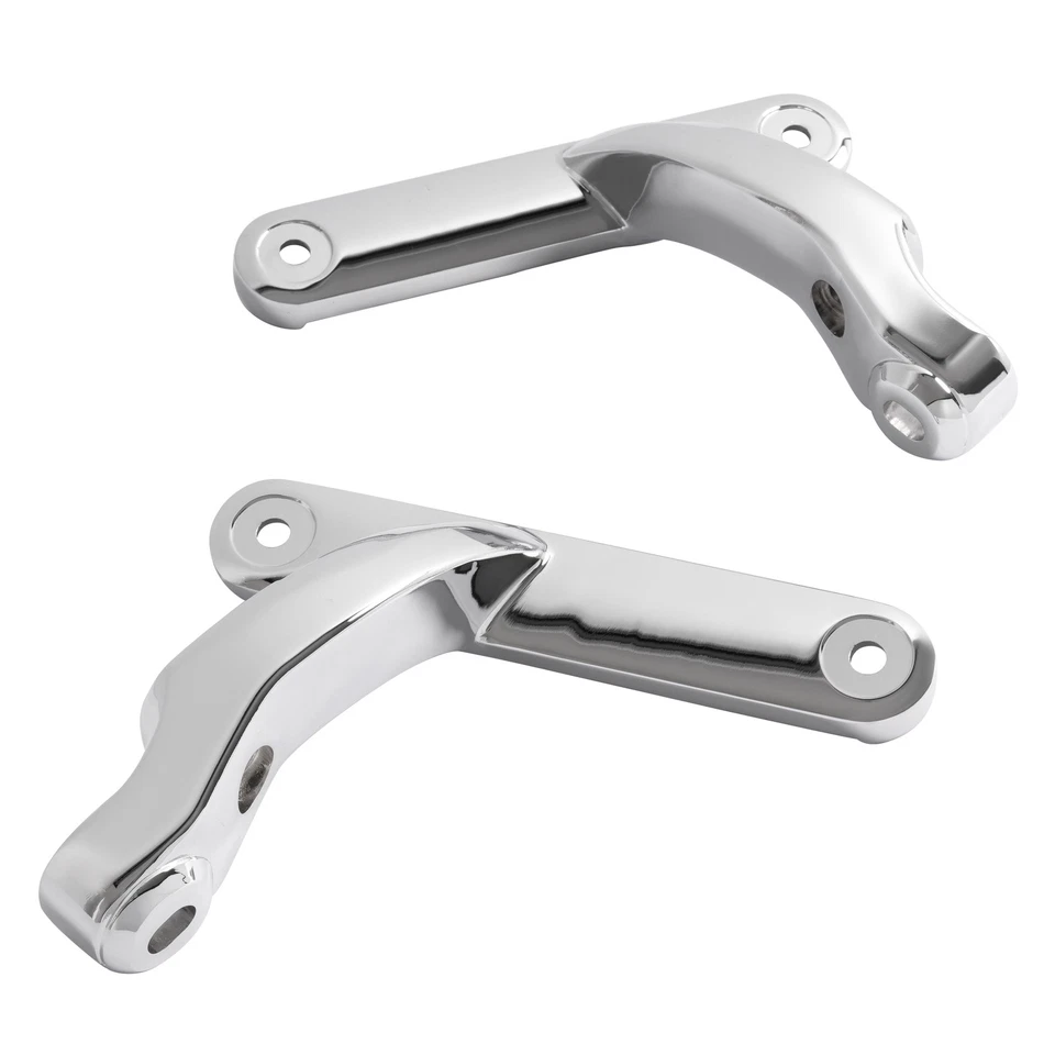 Auxiliary Spot Fog Turn Signal Light Bracket For Harley Electra Glide 1997-Up - Image 3 of 4