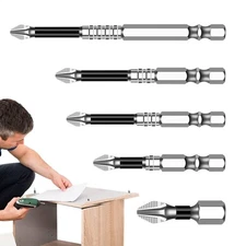  Electric Screwdriver Bit Set Magnetic Ergonomic Wear-Resistant Bit Drill Supply