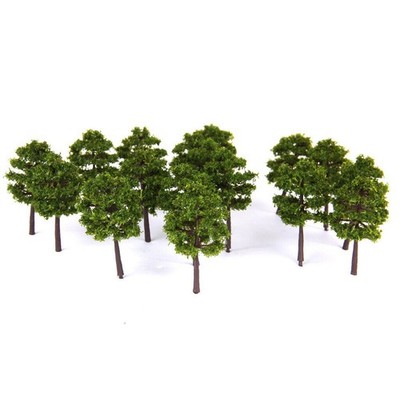 40er Set tiefgr��ne Modellb?ume Spur N f��r Geb?ude Landschaft und Layout