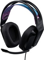 Logitech G G335 Wired Gaming Headset, with Microphone, 3.5mm Audio Jack - Black