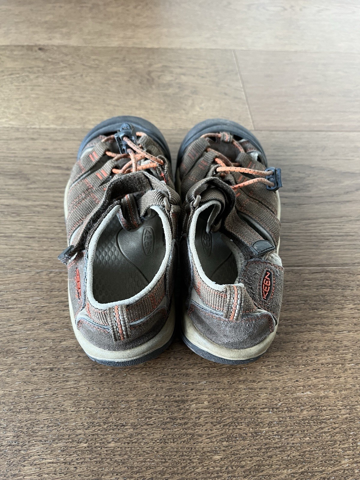 Sandali impermeabili Keen bambino taglia 3 marrone arancione Newport H2 escursionismo outdoor