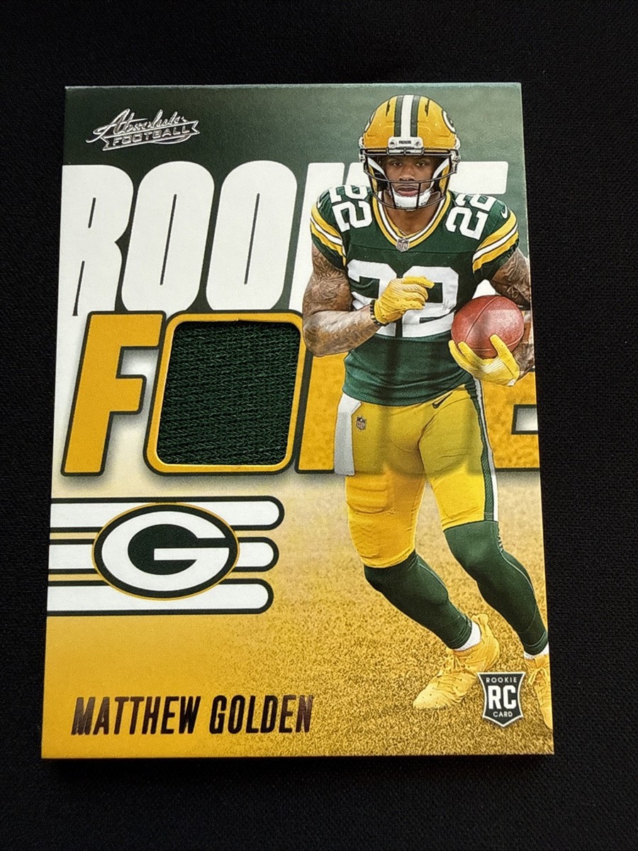2025 Panini Absolute - Absolute Rookie Materials Matthew Golden