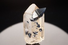 AESTHETIC Blue Anatase on Quartz Crystal MATSKORHAE, NORWAY