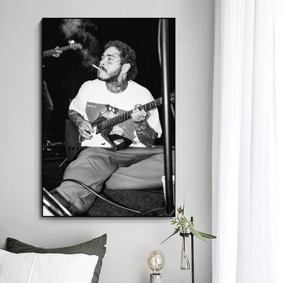 Post Malone Poster, Music Poster, Wall Art, Home Decor, No Framed