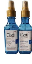 LOT 2 Maui Moisture Nourish Coconut Milk Weightless Oil Mist Dry Hair 4.2 oz NEW