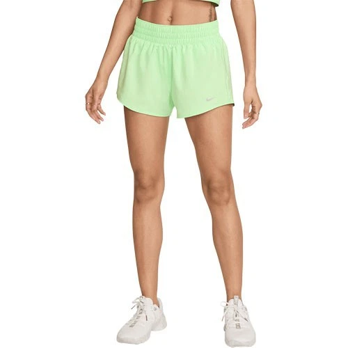 New Nike Kids Girls Size M Training Shorts Mint Green Activewear DX4967-376