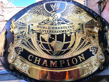 UNDISPUTED OLD V2 CHAMPIONSHIP BELT WRESTLING REPLICA TITLE 4MM BRASS ADULT