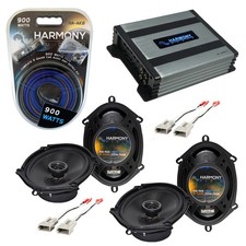 Fits Ford Expedition 97-98 Factory Speaker Upgrade Harmony 2 R68 HA-A400.4 Amp