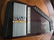 Vintage Chromaharp Japan Autoharp Instrument - Works, Missing 2 Strings