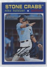 2020 Topps Heritage Minor League Edition Blue 13/99 Niko Hulsizer #67 8lv
