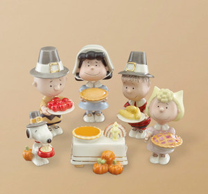 レノックス ピーナッツバーベキュー置物5個セット
開封品未使用  陶磁器 LENOX Peanuts Thanksgiving | eBay