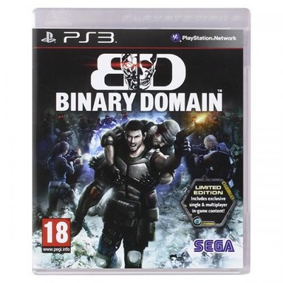 Binary Domain Limited Edition Juego para Consola Sony PlayStation 3 PS3