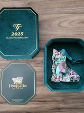 Fancy Feast 2025 Feastivities Holiday Ornament LImited Edition Cat Christmas