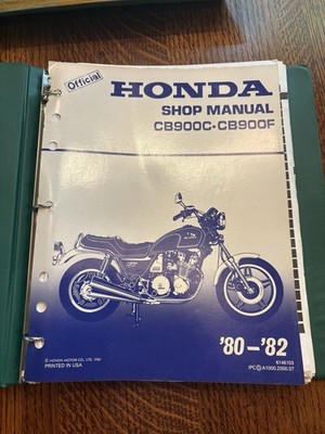 Honda Factory Shop Manual 1980-1982 CB900C CB900F 6146103 | eBay