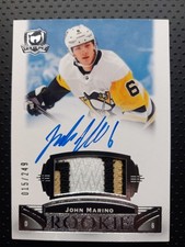 2019-20 Upper Deck The Cup Rookie Patch Auto RPA #125 John Marino 15/249 Rookie