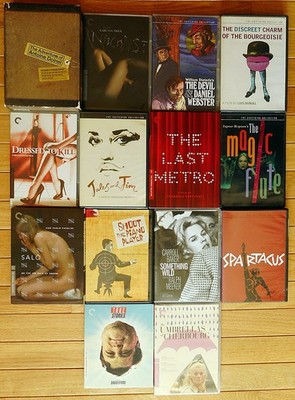 Criterion Collection DVDs and Blu-Rays - Pick and Choose your Favorites!