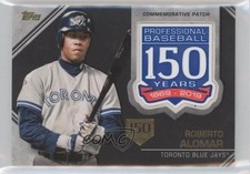 2019 Topps Commemorative Series 2 150th Anniversary Roberto Alomar Patch HOF rw0