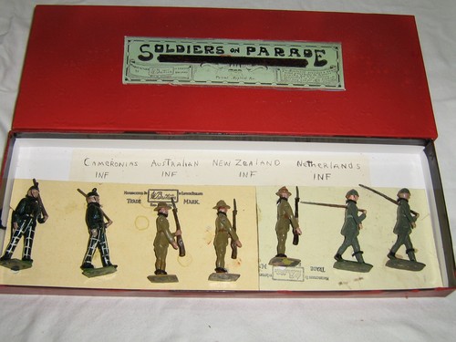 VTG BRITAINS 2 CAMERONIAS INF-2 AUSTRALIAN INF- 1 NEW ZEALANO INF- 2 NETHERLAND